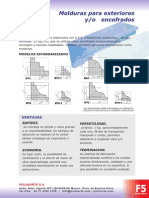 F5 - Molduras para Exteriores y Encofrados