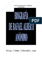  Biografia de Rafael Alberti