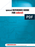 Quick Reference Guide For: Mikroc