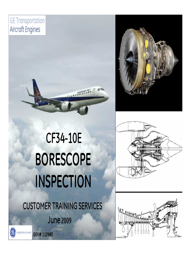 CF34 10EBSIJune09 | PDF | Corrosion | Turbine