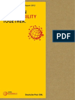 DHL Corporate Responsibility Report 2012