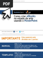 Template + Manual - Criar eBooks No Estado Da Arte