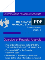 The Analysis of Financial Statements