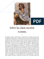 Aristóteles - Sobre las Clases Sociales
