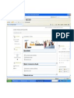 Interfaz Del Curso de Moodle Que Estoy Cursando