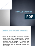 tema 2 TÍTULOS VALORES