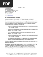 Freedom of Information Act Request For EPA On Official Time - Oct 17