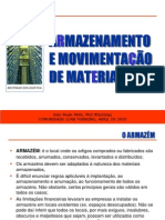 Armazenamento e movimentação de materiais