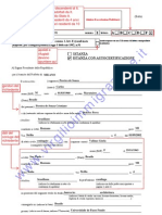 Cittadinanza Mod. B Facsimile