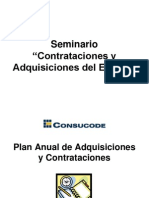 Adquisicion de Contrataciones Del Estado