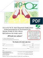 Wizard Flyer - Girl Scouts