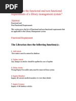 Download What Are the Functional and Non Functional Requirements of a Library Management System by akbisoi1 SN177041340 doc pdf