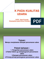 Dampak Pad Akualitas Udara