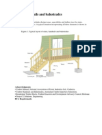 Design guide for stairs, handrails and balustrades