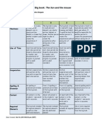 Big Book Rubric