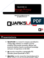 How Apple Can Read Your Imessages and How You Can Prevent It - QuarksLab Report