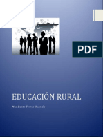 Educación Rural