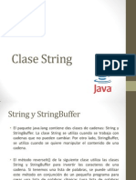 Clase String