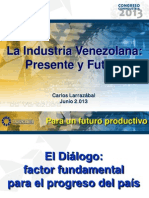 LARRAZABAL GONZÁLEZ  Presentación La industria venezolana, presente y futuro