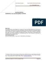 7. Teoria Da Escolha Racional. Fernando Meireles