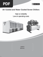 Download Blue Star Chiller Air  Water Cooled Screw Chiller R22 DX Manual by Awdhesh Singh Bhadoriya SN177077426 doc pdf