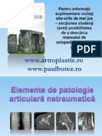 2.elemente de Patologie Articulara Netraumatica