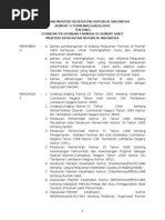 Download Kepmenkes RI No 1197-Menkes-SK-X-2004 ttg Standar Pelayanan Farmasi di Rumah Sakitdoc by Edi Darsono SN177080885 doc pdf