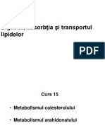 Metabolismul Colesterolului 12