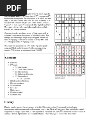 Sudoku 