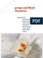 Blood Groups & Blood Donation