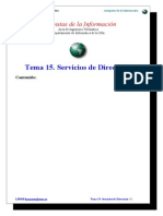 Tema 16. Servicios de Directorio