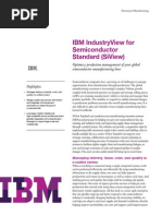 IBM IndustryView For Semiconductor Standard (SiView)