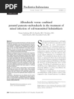 Download Albendazole versus combined pyrantel pamoatemebendazole in the treatment of mixed infection of soil-transmitted helminthiasis by inggrit06 SN177096720 doc pdf