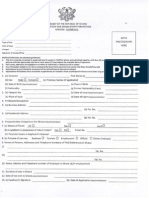 New Ghana Visa Application Form PDF