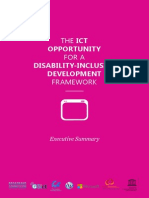 Executive Summary_ICT Opportunity for a Disability_Inclusive Development Framework