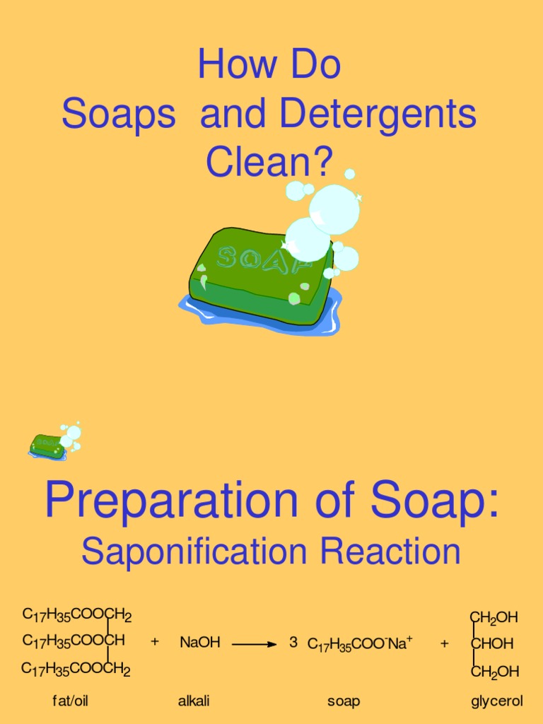 Soap Detergent Surfactant