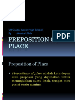 Preposition of Place