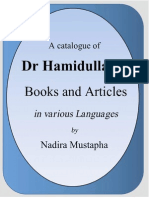 A Catalogue of Books and Articles of DR Muhammad Hamidullah.