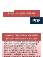 PPT Manusia Dan Sejarah