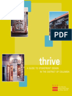 Thrive - A Guide to Storefront Design in the District of Columbia