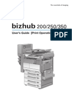 Konica Minolta Bizhub-350-250 Um Print 2-0-0