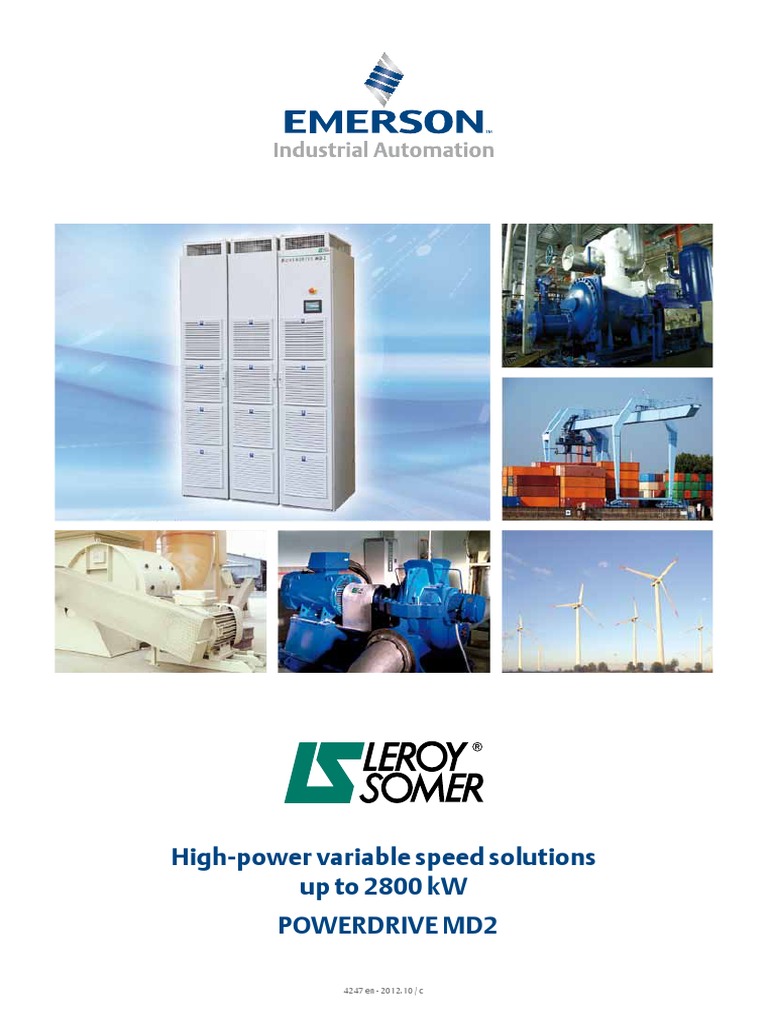 Emerson Industrial Automation Power Inverter Engines
