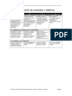 Matriz Valoracion Contenidos y Objetivos Jueves