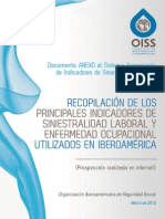 Recopilacion de Los Indicadores de Siniestralidad Laboral en Iberoamerica