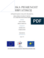 Istrazivanje Medijska Pismenost u Hrvatskoj