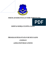 Kertas Kerja Panitia Sains