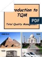 Introduction to the Principles of Total Quality Management