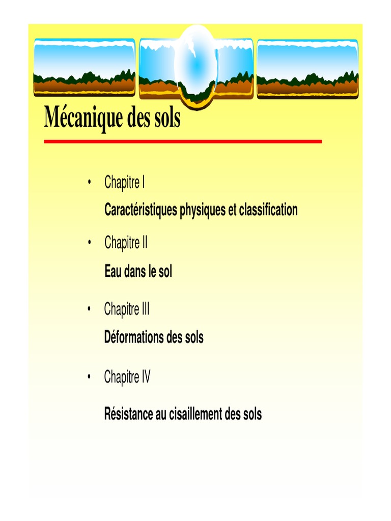 Essais et Classification des Sols | PDF | Mécanique des sols | Sol ...