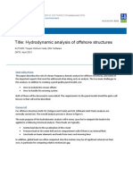 Whitepaper-001-Hydrodynamic Analysis of Offshore Structures