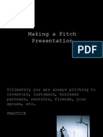 How to Make a Pitch Presentation